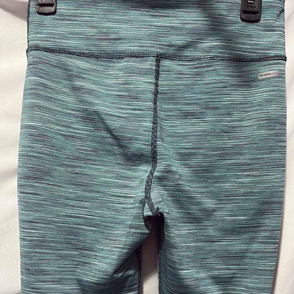 Athletic Works Teal Leggings MM399 - Picture 3 of 4